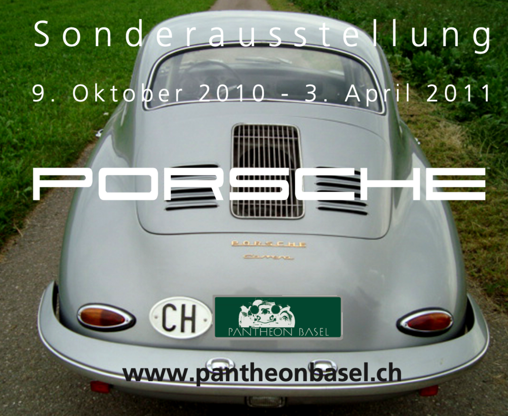 Porsche, Flyer - Pantheon Basel